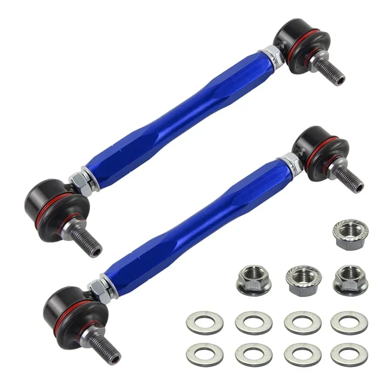 Motorcycle Gear Near Me - Einstellbare Anti-Roll-Stabilisatorstreben vorne/hinten 10mm x 210-260mm