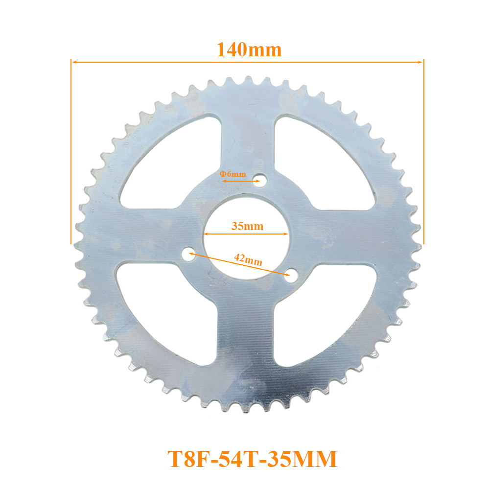 Motorrad T8F 54T 35mm Kettenra – Motorcycle Gear Tidy Bewertung und Preis