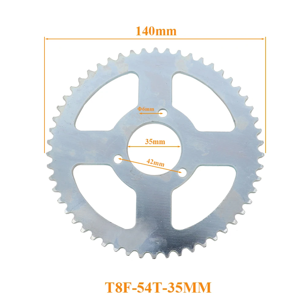 Motorrad T8F 54T 35mm Kettenra – Motorcycle Gear Tidy Bewertung und Preis